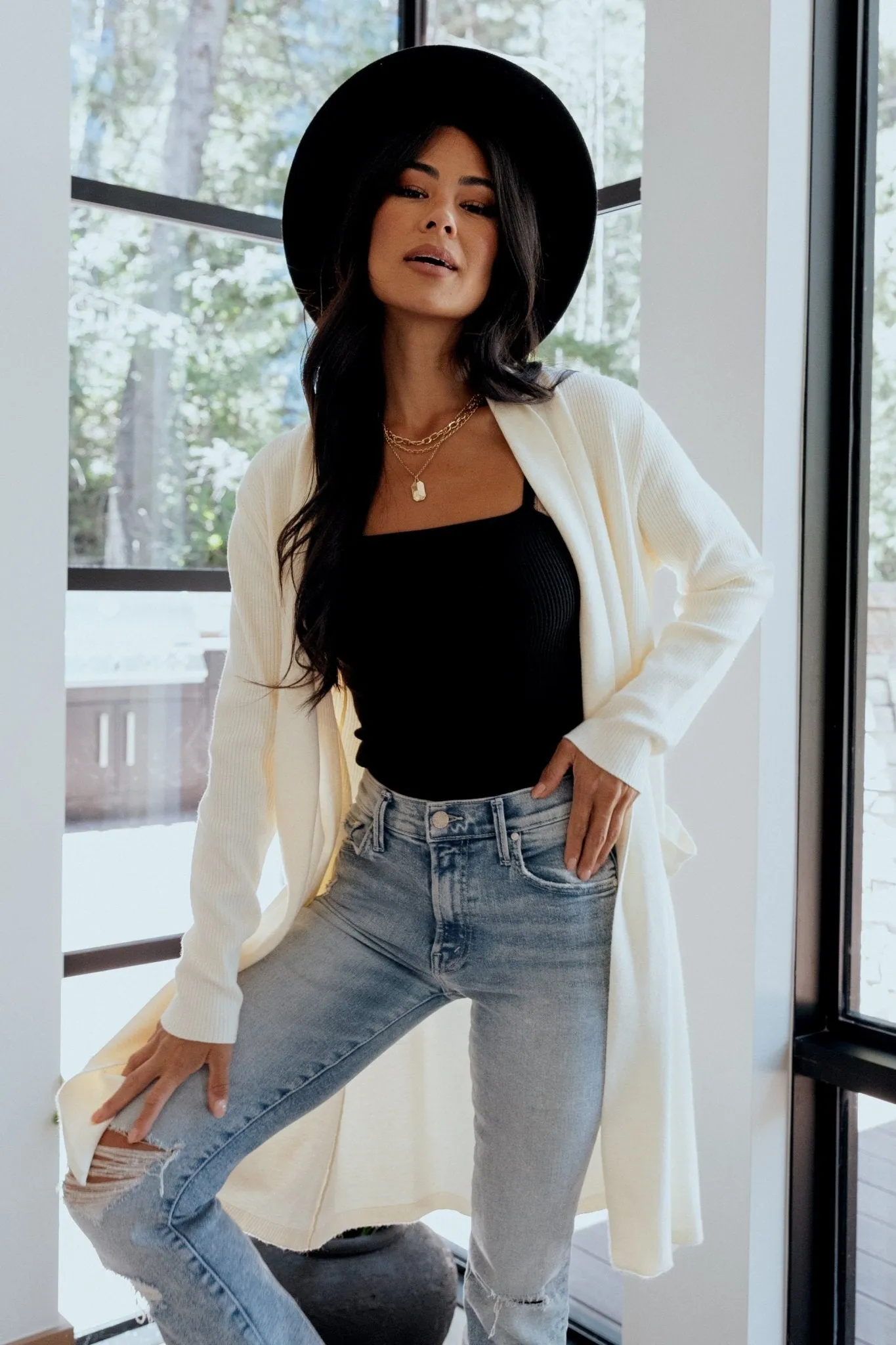 Central Park Cardigan | Ivory sold by Baltic Born product image thumbnail 3