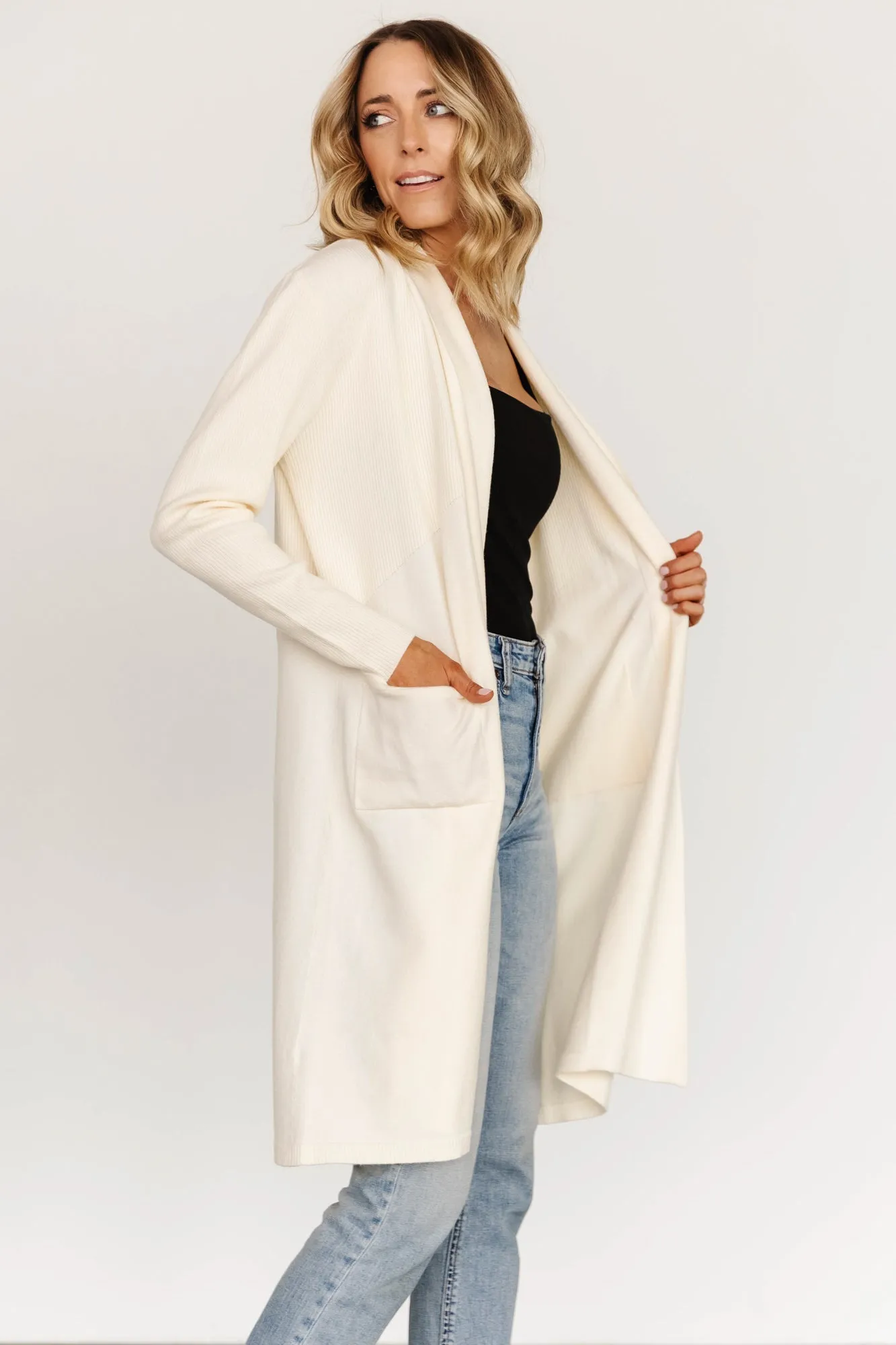 Central Park Cardigan | Ivory sold by Baltic Born product image thumbnail 4