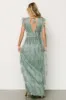 Rhea Tulle Maxi Dress | Eucalyptus sold by Baltic Born