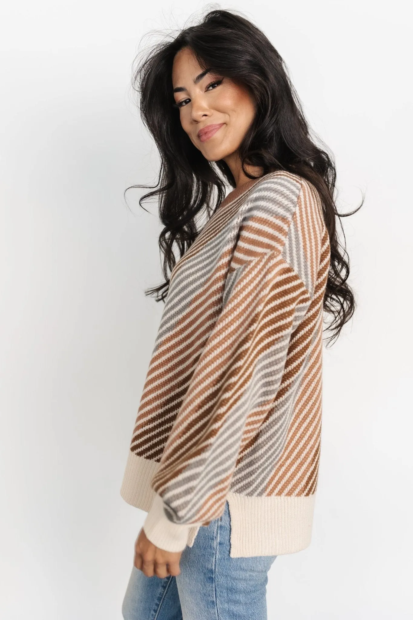 Baldwin Striped Sweater | Multi sold by Baltic Born product image thumbnail 4
