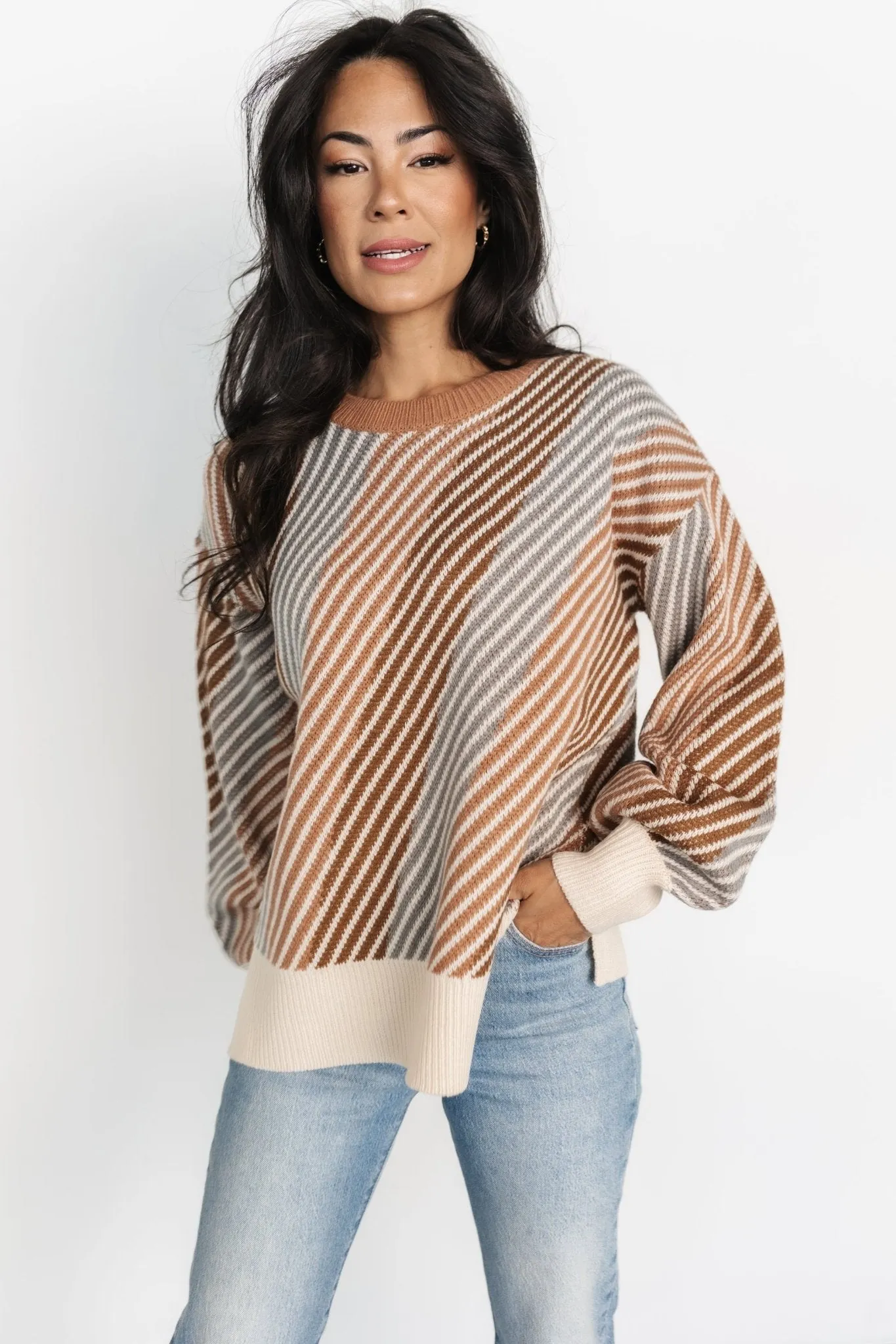 Baldwin Striped Sweater | Multi sold by Baltic Born product image thumbnail 5