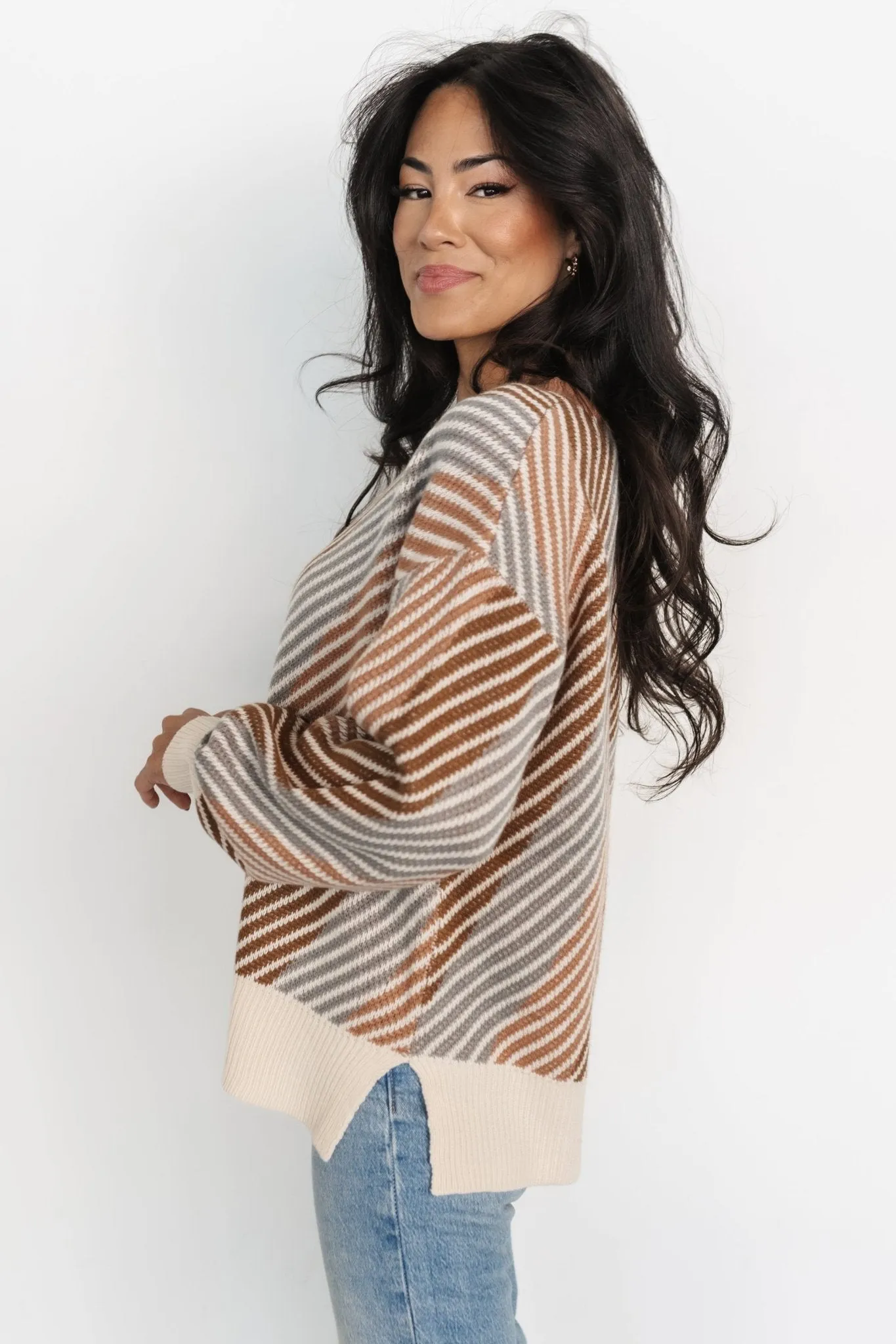 Baldwin Striped Sweater | Multi sold by Baltic Born product image thumbnail 2