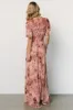 Veronica Velvet Maxi Dress | Blush sold by Baltic Born