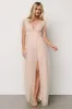 Caterina Tulle Maxi Dress | Nude Blush sold by Baltic Born