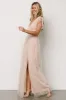 Caterina Tulle Maxi Dress | Nude Blush sold by Baltic Born