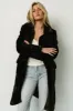 Graham Long Faux Fur Coat | Deep Brown sold by Baltic Born