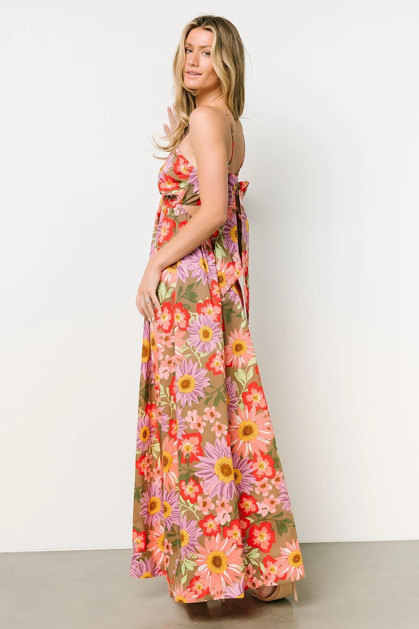 Rosalee Maxi Dress | Flower Multi sold by Baltic Born product image thumbnail 3