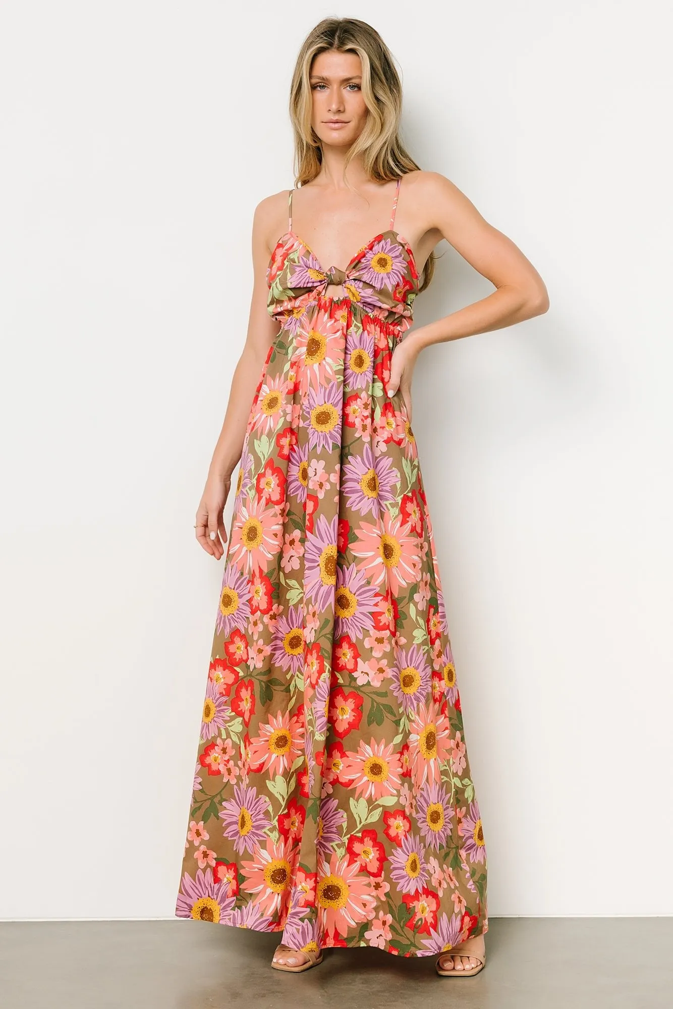 Rosalee Maxi Dress | Flower Multi sold by Baltic Born product image thumbnail 5
