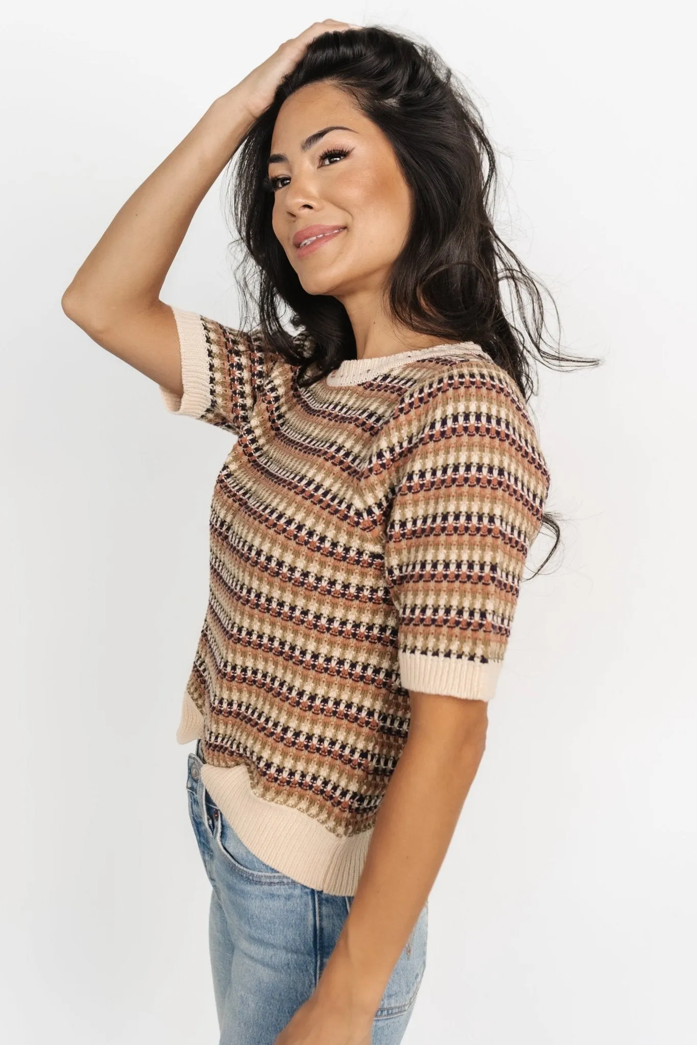 Scout Knit Sweater Top | Multi sold by Baltic Born product image thumbnail 4