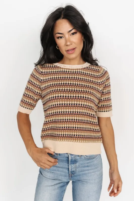Scout Knit Sweater Top | Multi sold by Baltic Born