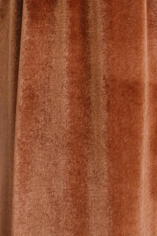 Fabric Swatch - Meghan Velvet | Spice sold by Baltic Born