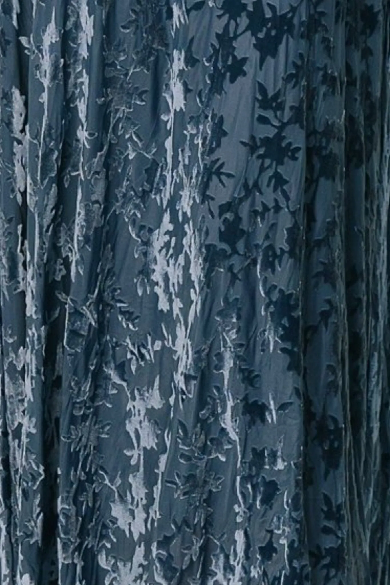 Fabric Swatch - Everley Velvet | Whisper Blue sold by Baltic Born