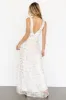 Kassia Applique Maxi Dress | Off White + Gold sold by Baltic Born