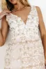 Kassia Applique Maxi Dress | Off White + Gold sold by Baltic Born