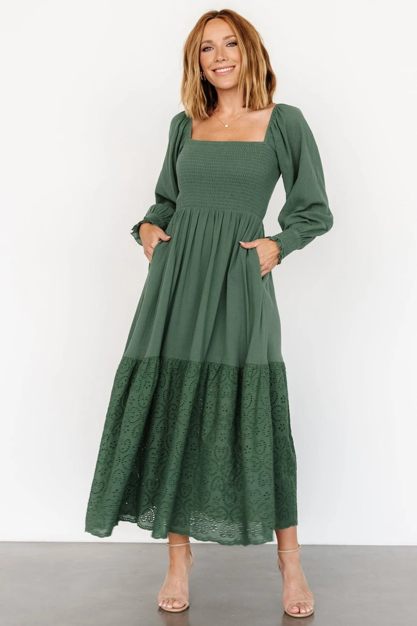 Marcella Maxi Dress | Green sold by Baltic Born
