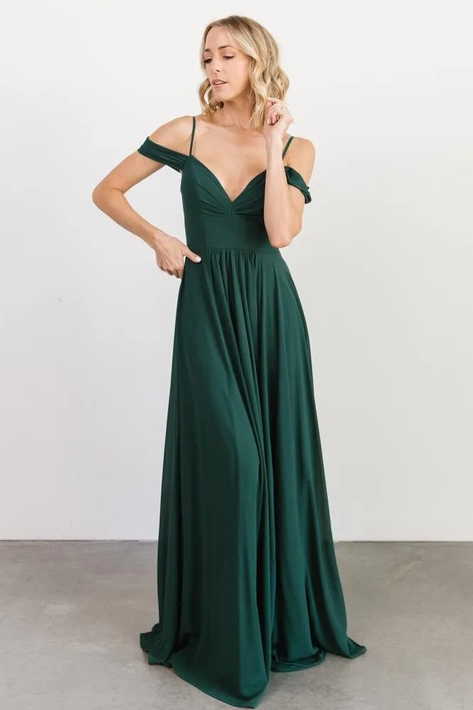 Bianca Lace Maxi Dress | Emerald sold by Baltic Born product image thumbnail 3