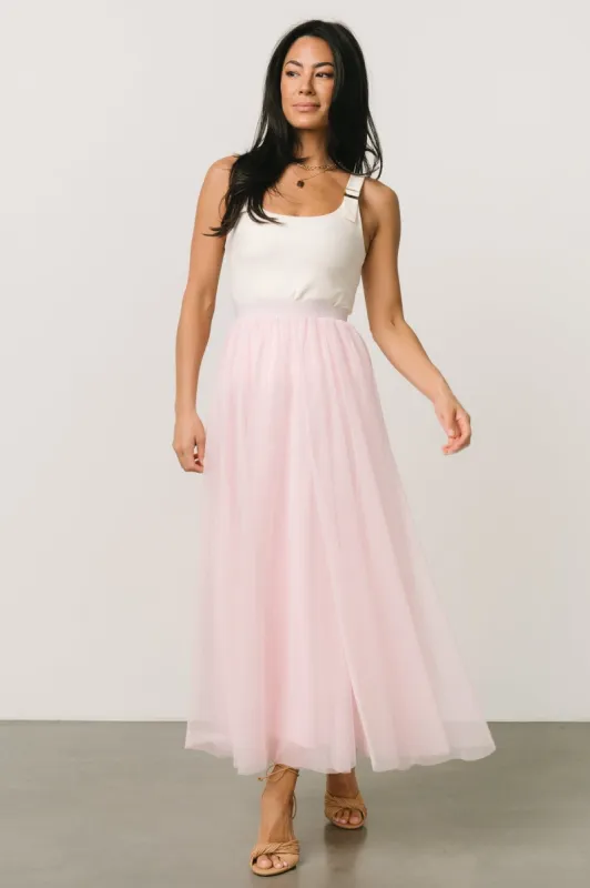 Mila Tulle Skirt | Rosy Pink sold by Baltic Born