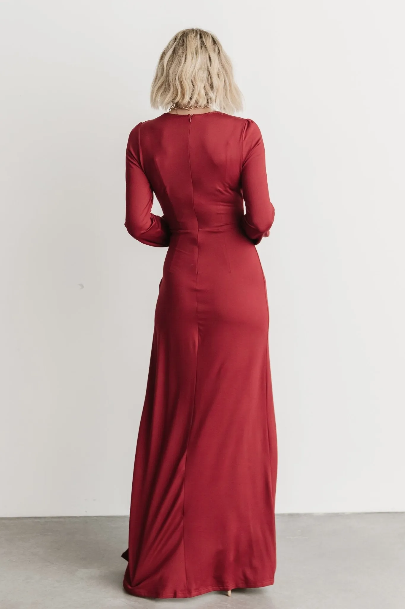 Keira Maxi Dress | Wine sold by Baltic Born product image thumbnail 2