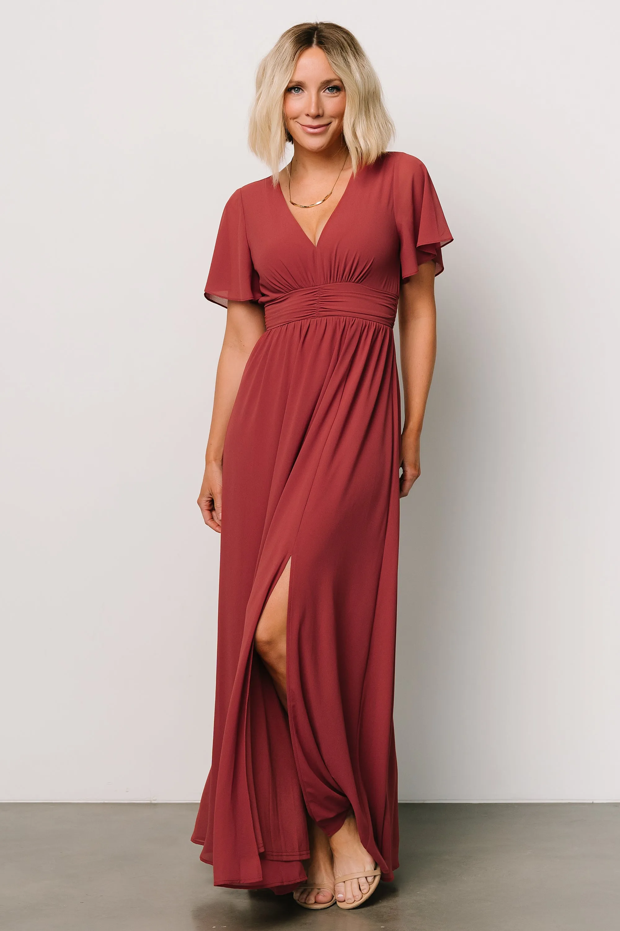 Ramona Maxi Dress | Terracotta sold by Baltic Born product image thumbnail 4