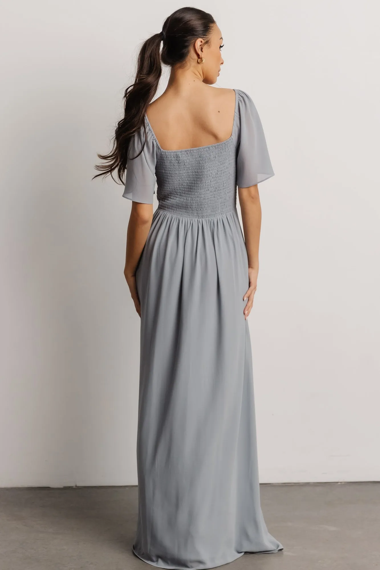 Sierra Sweetheart Maxi Dress | Light Blue sold by Baltic Born product image thumbnail 3
