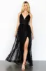 Zayla Shimmer Gown | Black sold by Baltic Born
