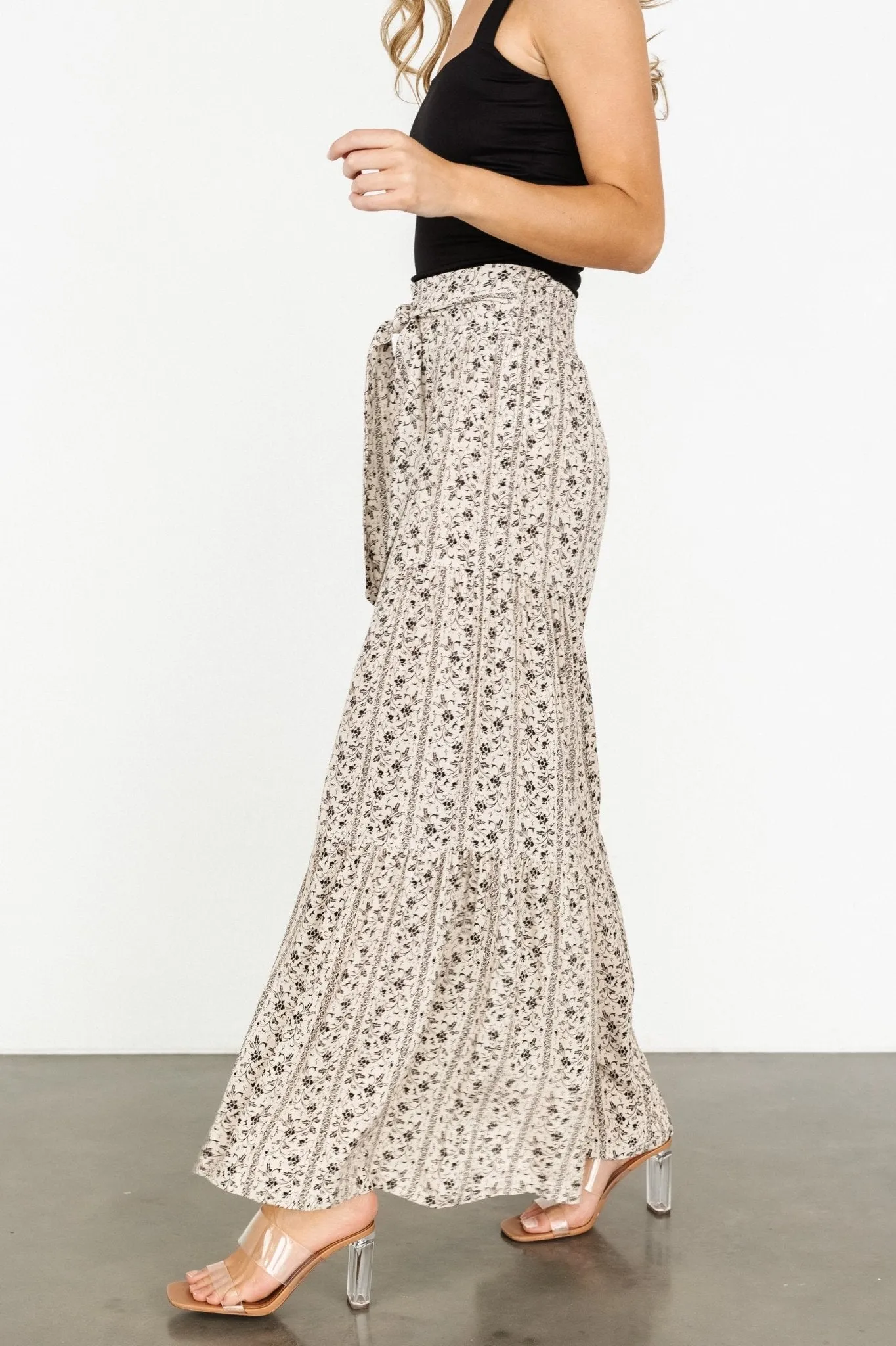 Izmir Pants | Sand + Black sold by Baltic Born product image thumbnail 3