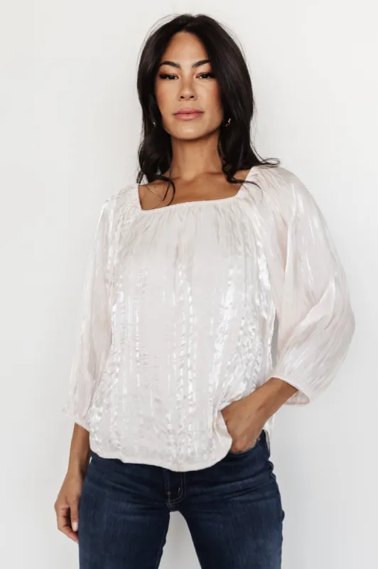 Meredith Top | Champagne sold by Baltic Born