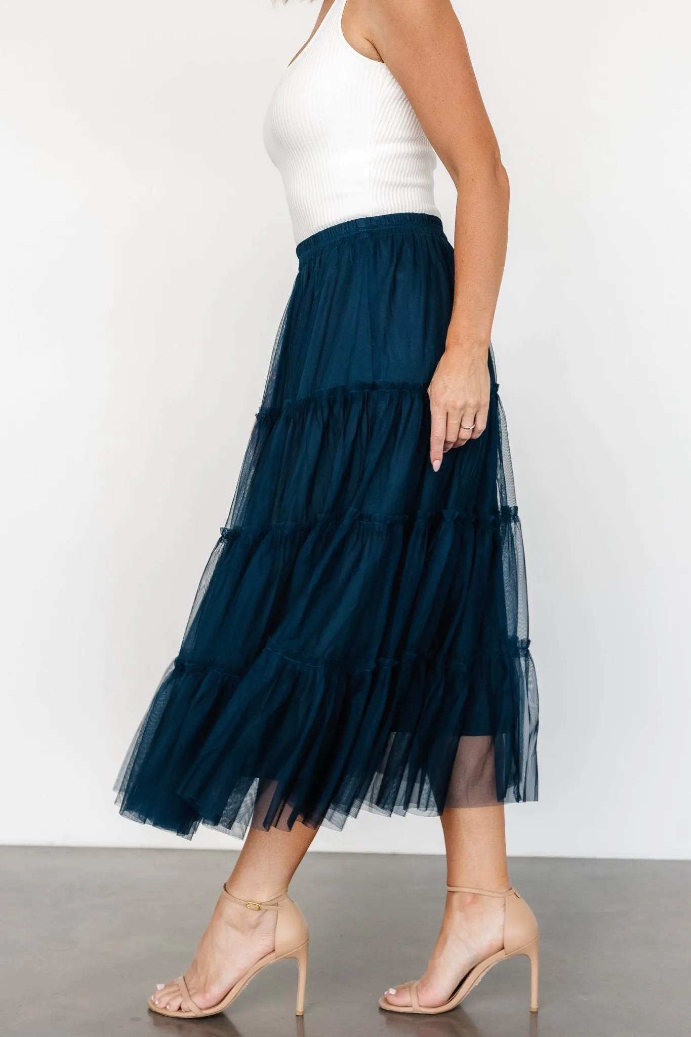 Galena Tulle Skirt | Deep Topaz sold by Baltic Born product image thumbnail 2