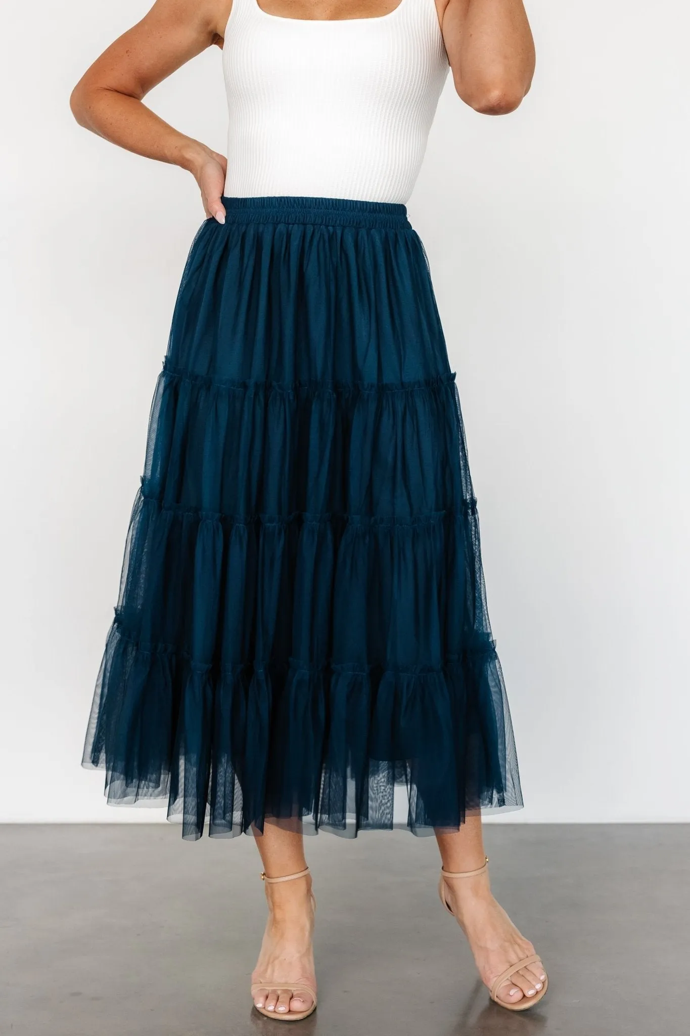 Galena Tulle Skirt | Deep Topaz sold by Baltic Born product image thumbnail 4