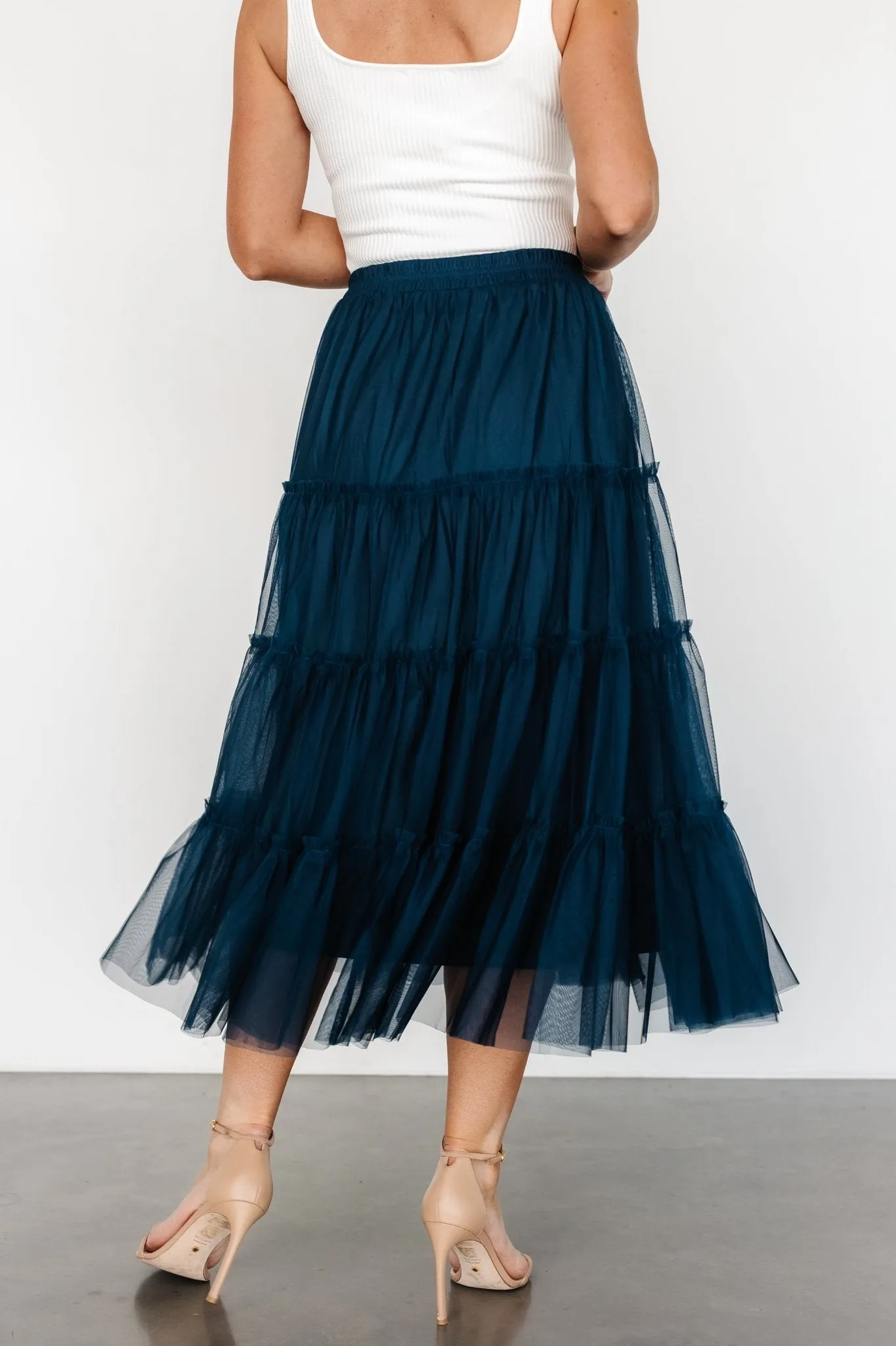 Galena Tulle Skirt | Deep Topaz sold by Baltic Born product image thumbnail 5