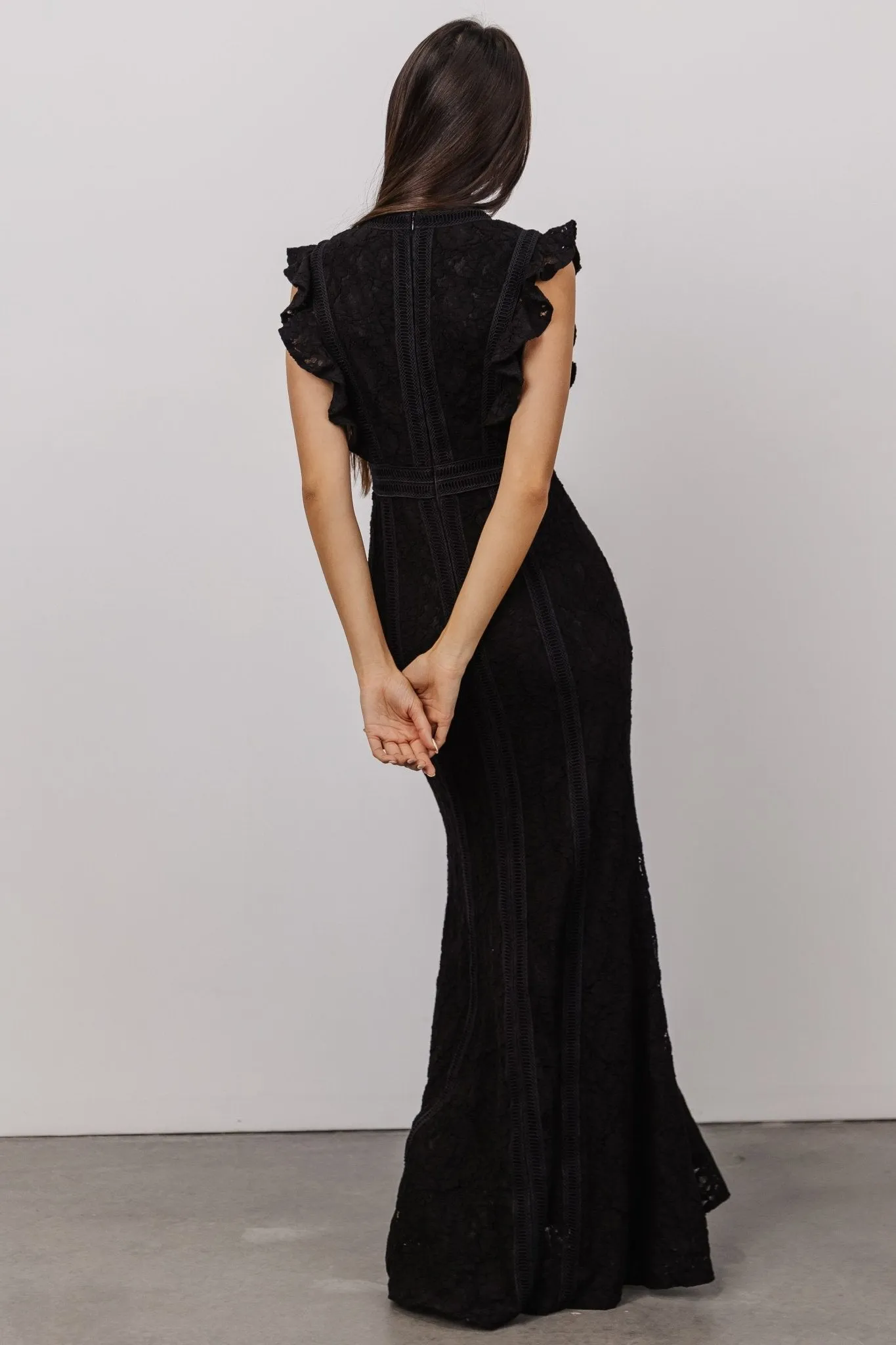 Monroe Lace Dress | Black sold by Baltic Born product image thumbnail 3
