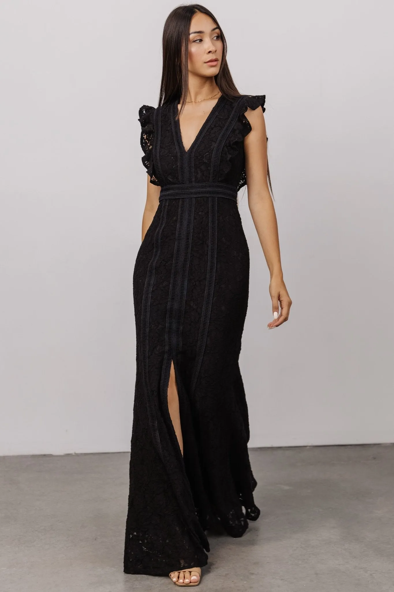 Monroe Lace Dress | Black sold by Baltic Born product image thumbnail 4