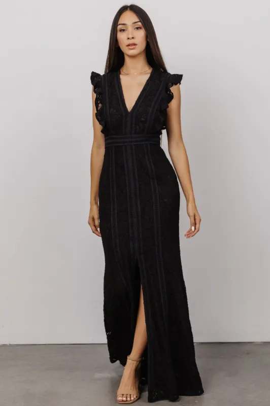 Monroe Lace Dress | Black sold by Baltic Born