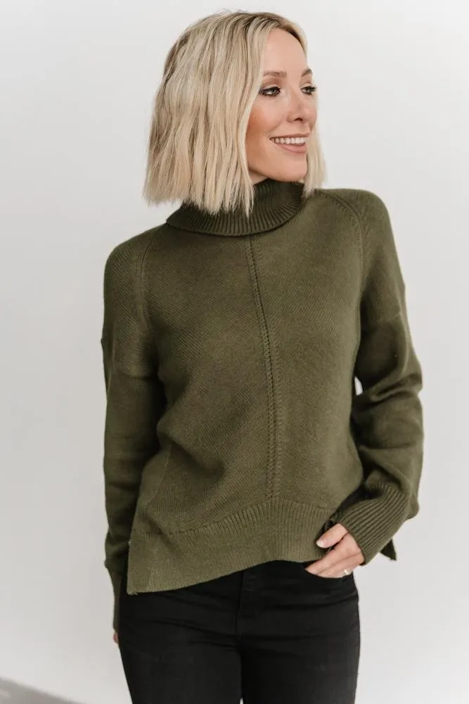 Collins Knit Sweater | Olive sold by Baltic Born product image thumbnail 2