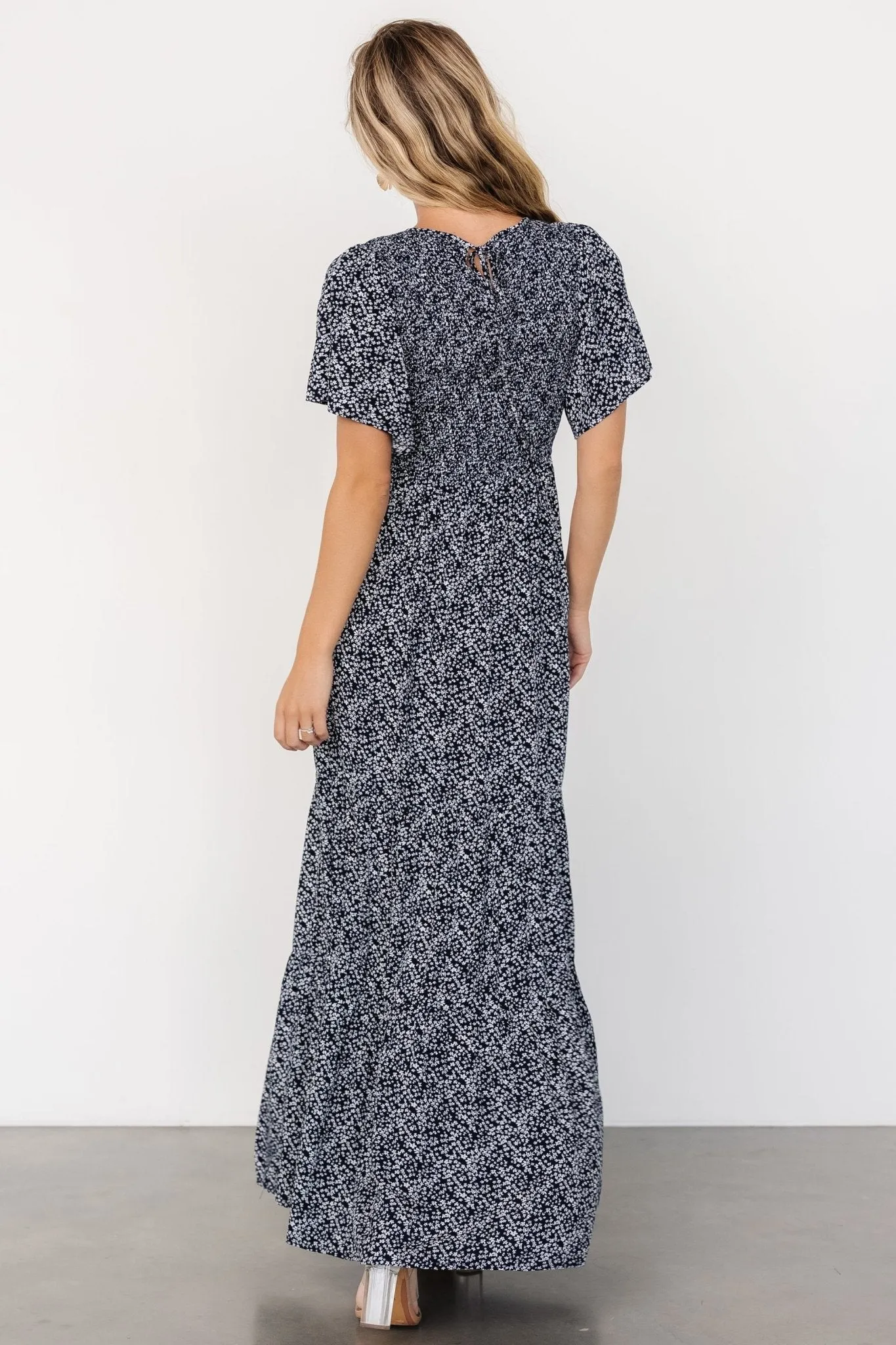 Eliza Maxi Dress | Midnight Print sold by Baltic Born product image thumbnail 5