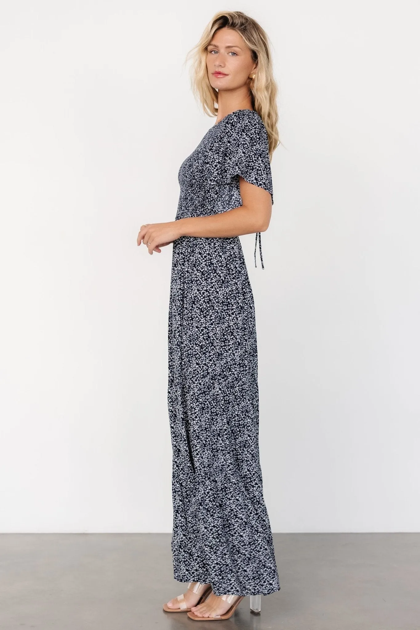 Eliza Maxi Dress | Midnight Print sold by Baltic Born product image thumbnail 3