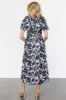Annise Midi Dress | Black Floral sold by Baltic Born