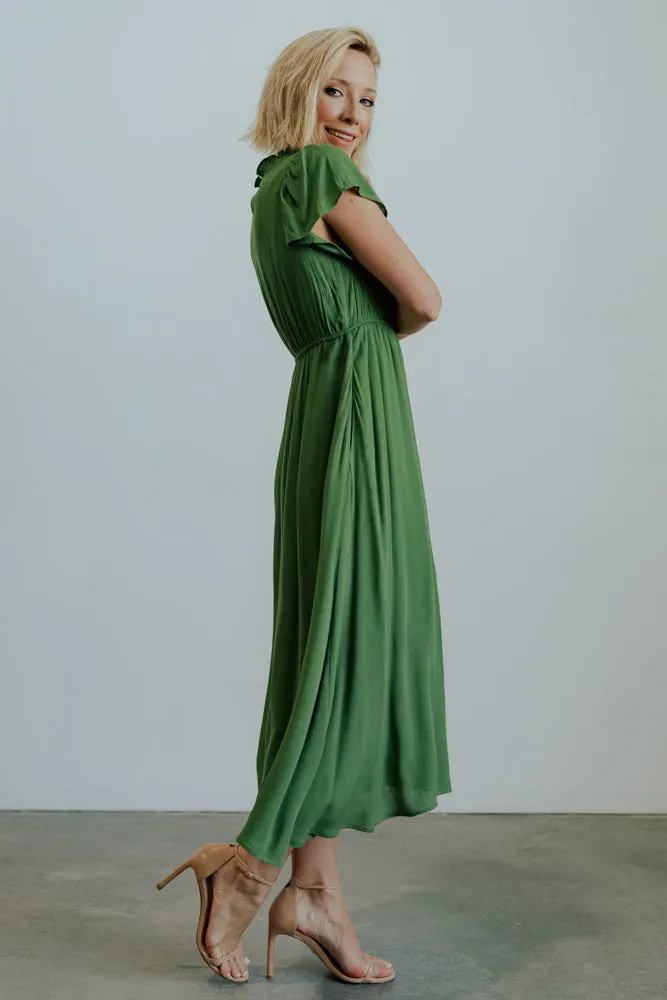 Prestyn Midi Dress | Green sold by Baltic Born product image thumbnail 4