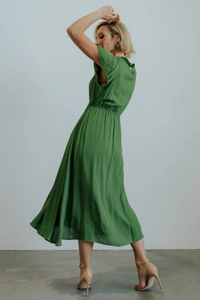 Prestyn Midi Dress | Green sold by Baltic Born product image thumbnail 5