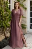 Verona Smocked Maxi Dress | Vintage Plum sold by Baltic Born