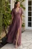 Verona Smocked Maxi Dress | Vintage Plum sold by Baltic Born