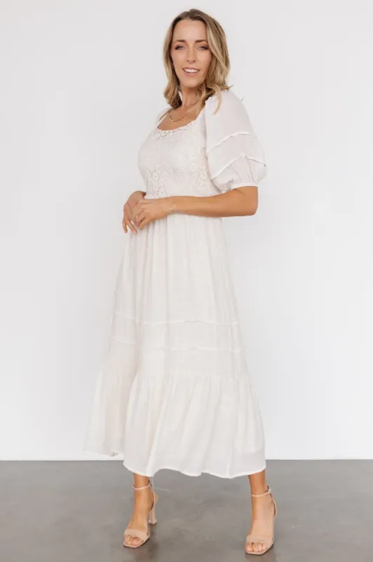 Archer Boho Dress | Beige sold by Baltic Born