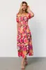 Mazatlan Maxi Dress | Vibrant Floral sold by Baltic Born