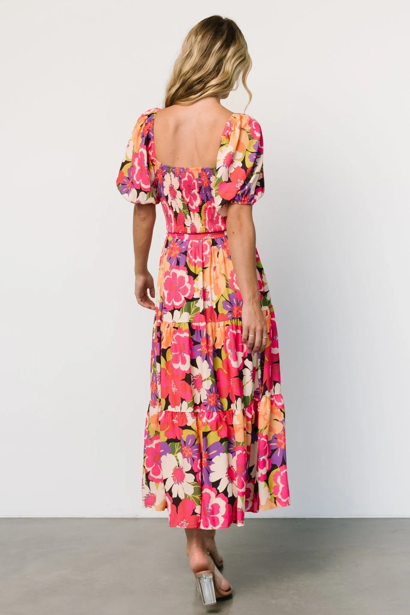 Mazatlan Maxi Dress | Vibrant Floral sold by Baltic Born product image thumbnail 5