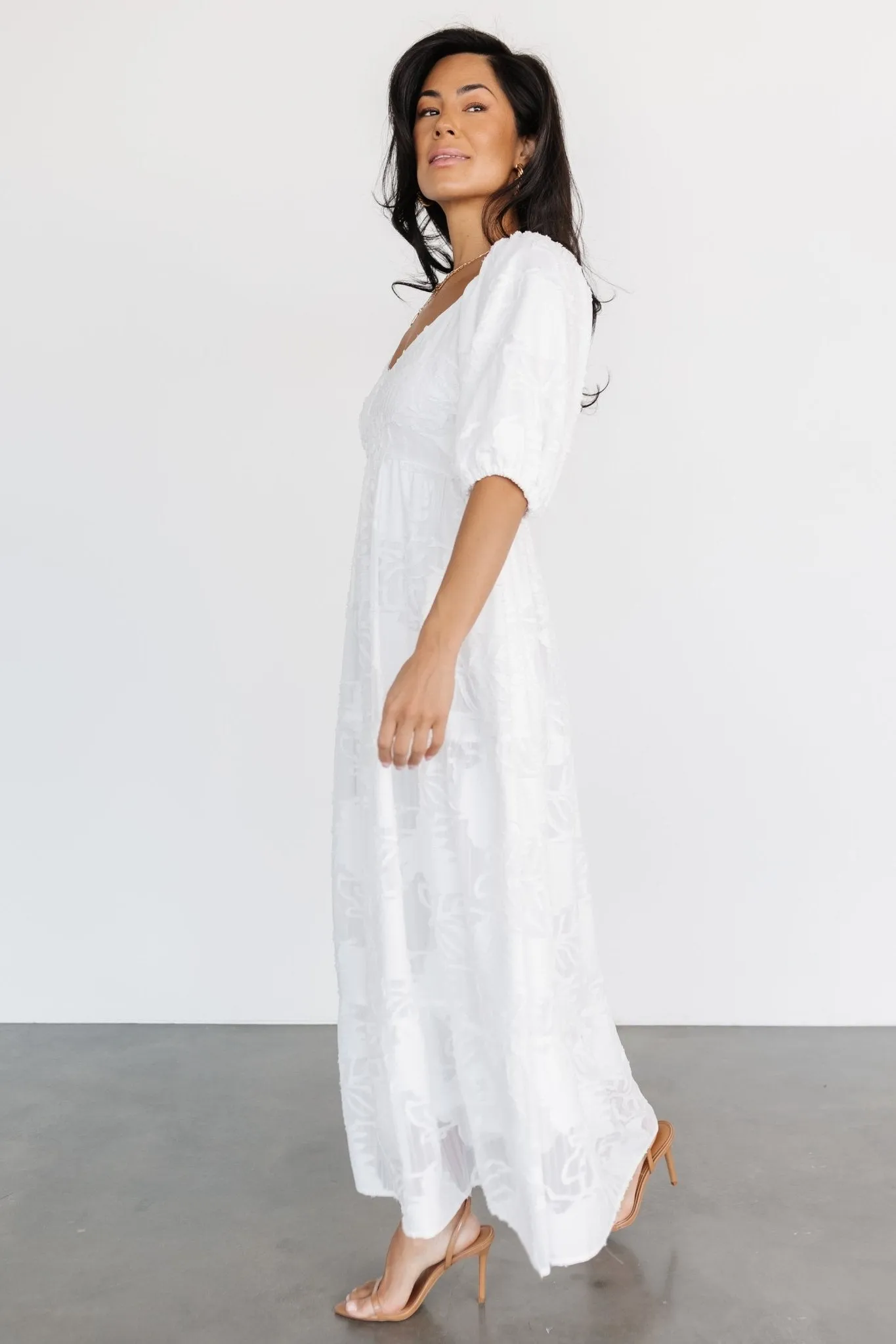 Hayward Dress | White sold by Baltic Born product image thumbnail 5