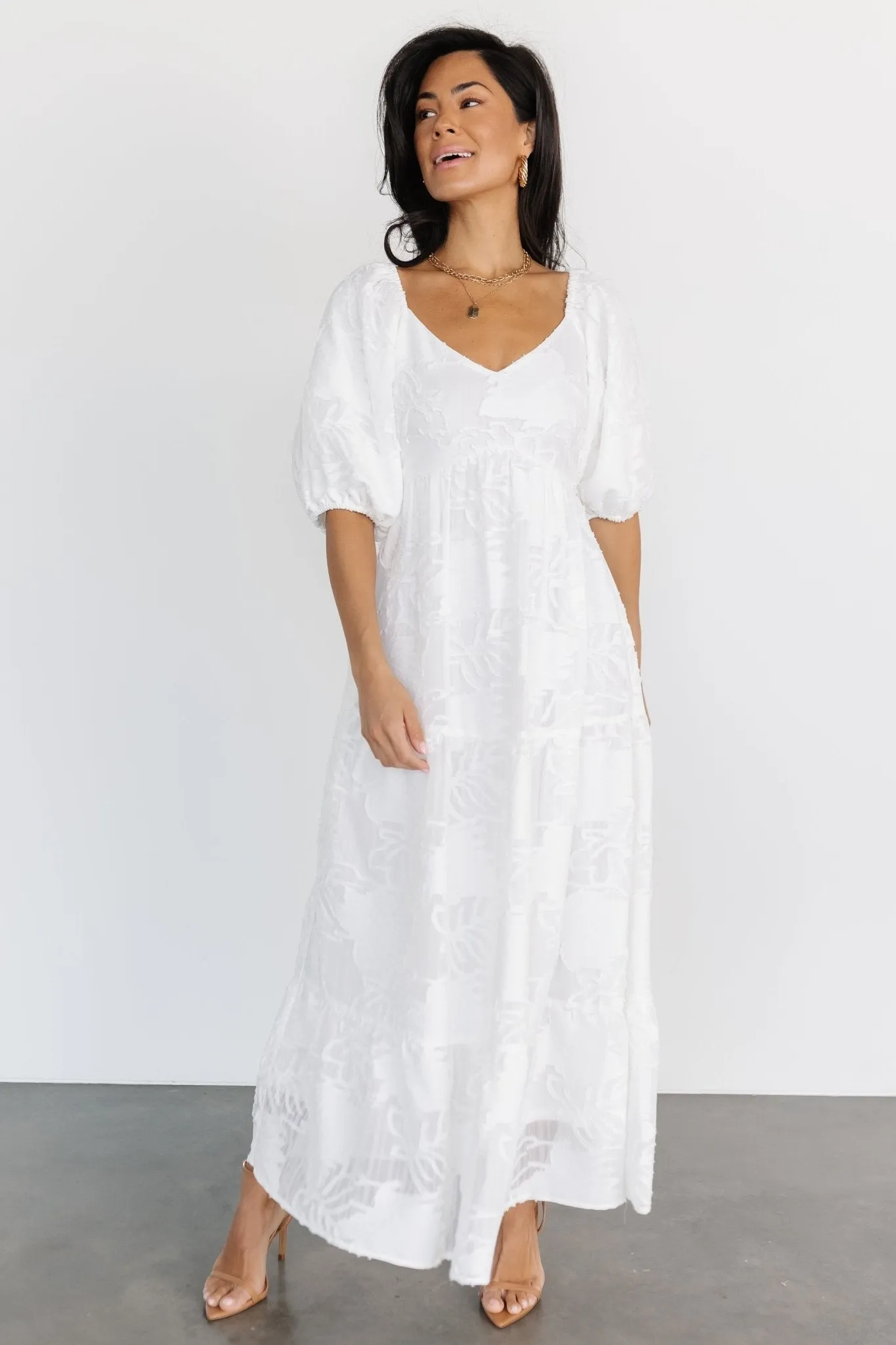 Hayward Dress | White sold by Baltic Born