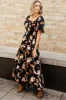 Southampton Smocked Maxi Dress | Navy Multi Floral sold by Baltic Born