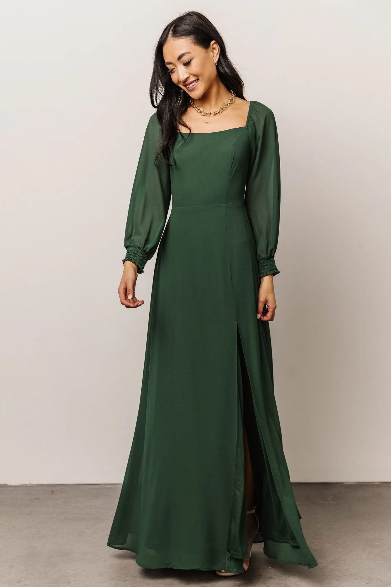 Giselle Maxi Dress | Evergreen sold by Baltic Born product image thumbnail 3