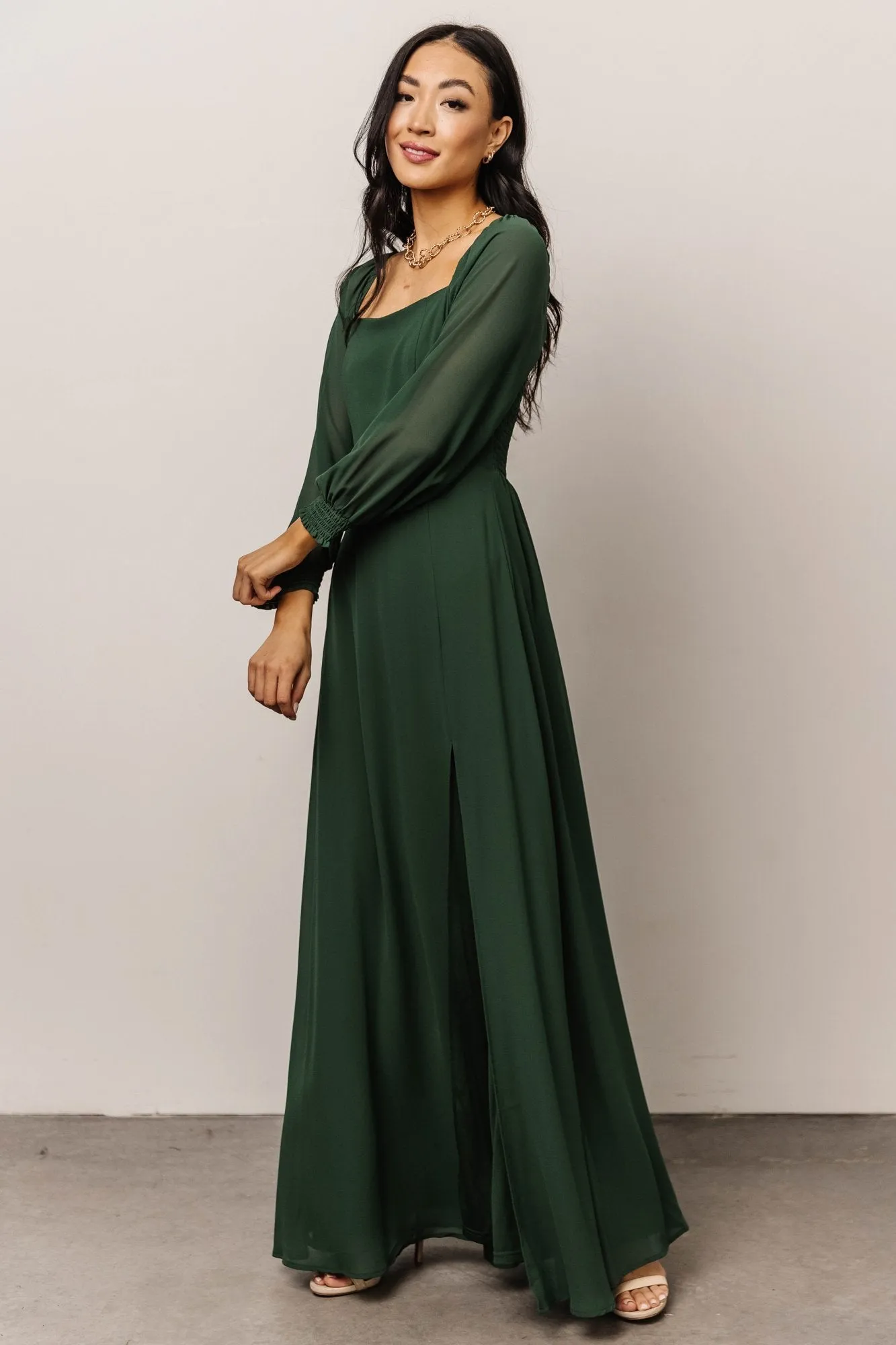 Giselle Maxi Dress | Evergreen sold by Baltic Born product image thumbnail 4