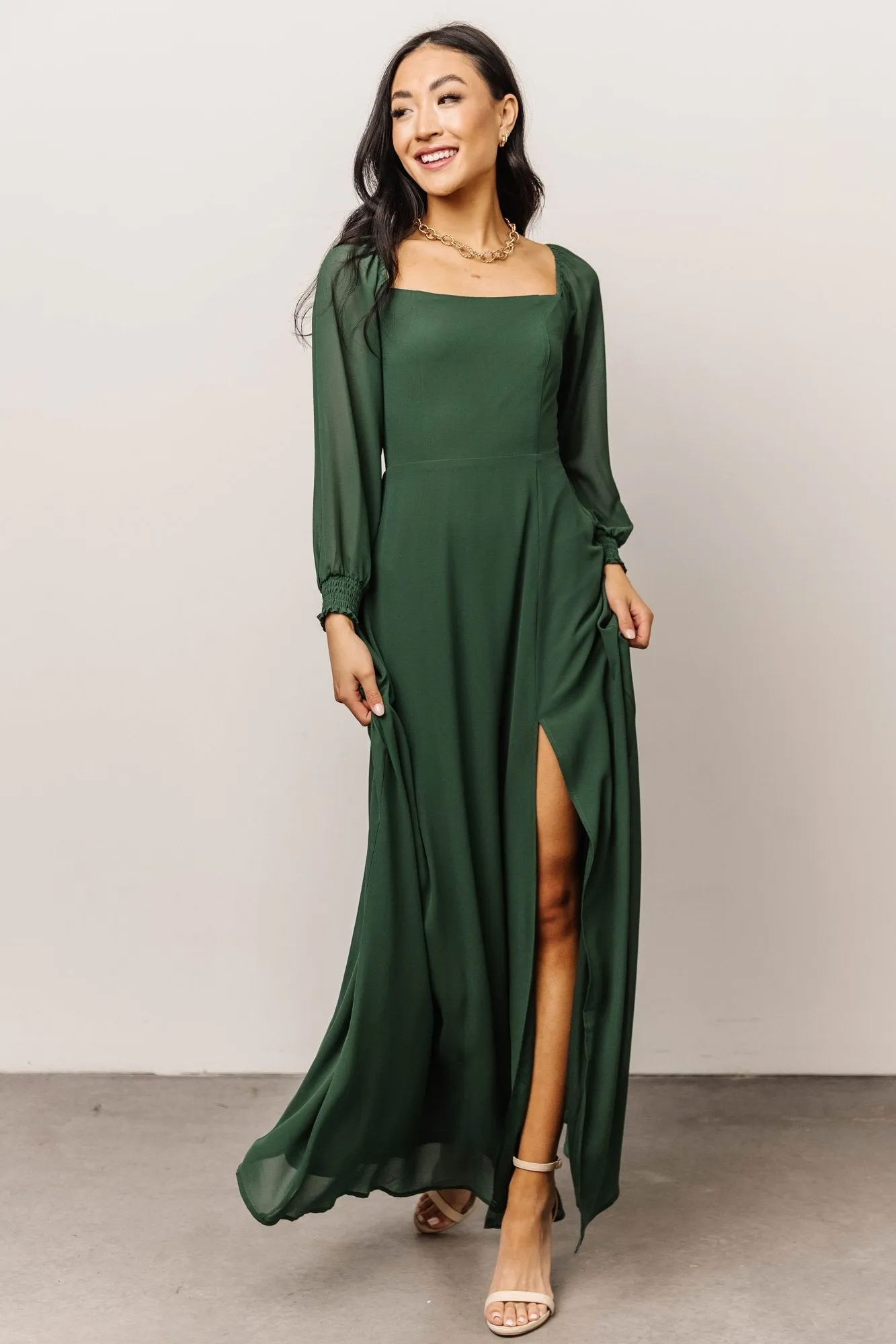 Giselle Maxi Dress | Evergreen sold by Baltic Born